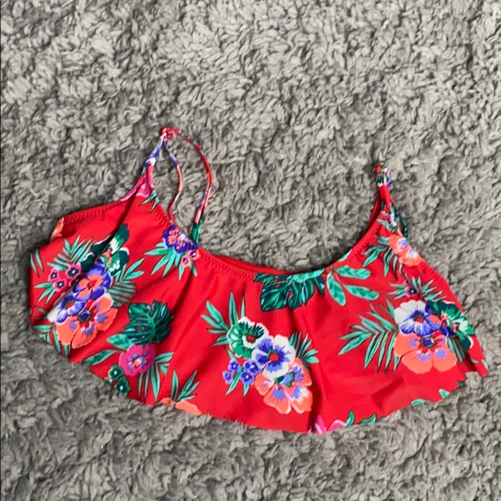 Tropical bikini top